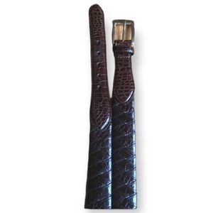 Brighton Woven Leather Two-Toned Belt 32"‎